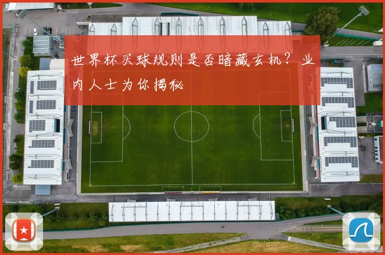 世界杯买球规则是否暗藏玄机?业内人士为你揭秘